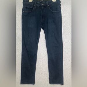 Paige men’s Federal dark blue stretchy jeans size 31